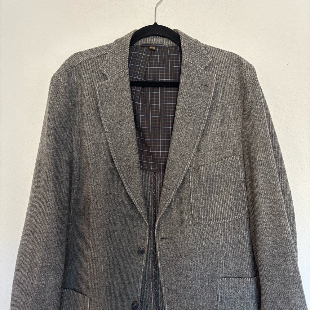 Patrick James Wool Patch Pockets Sport Coat
